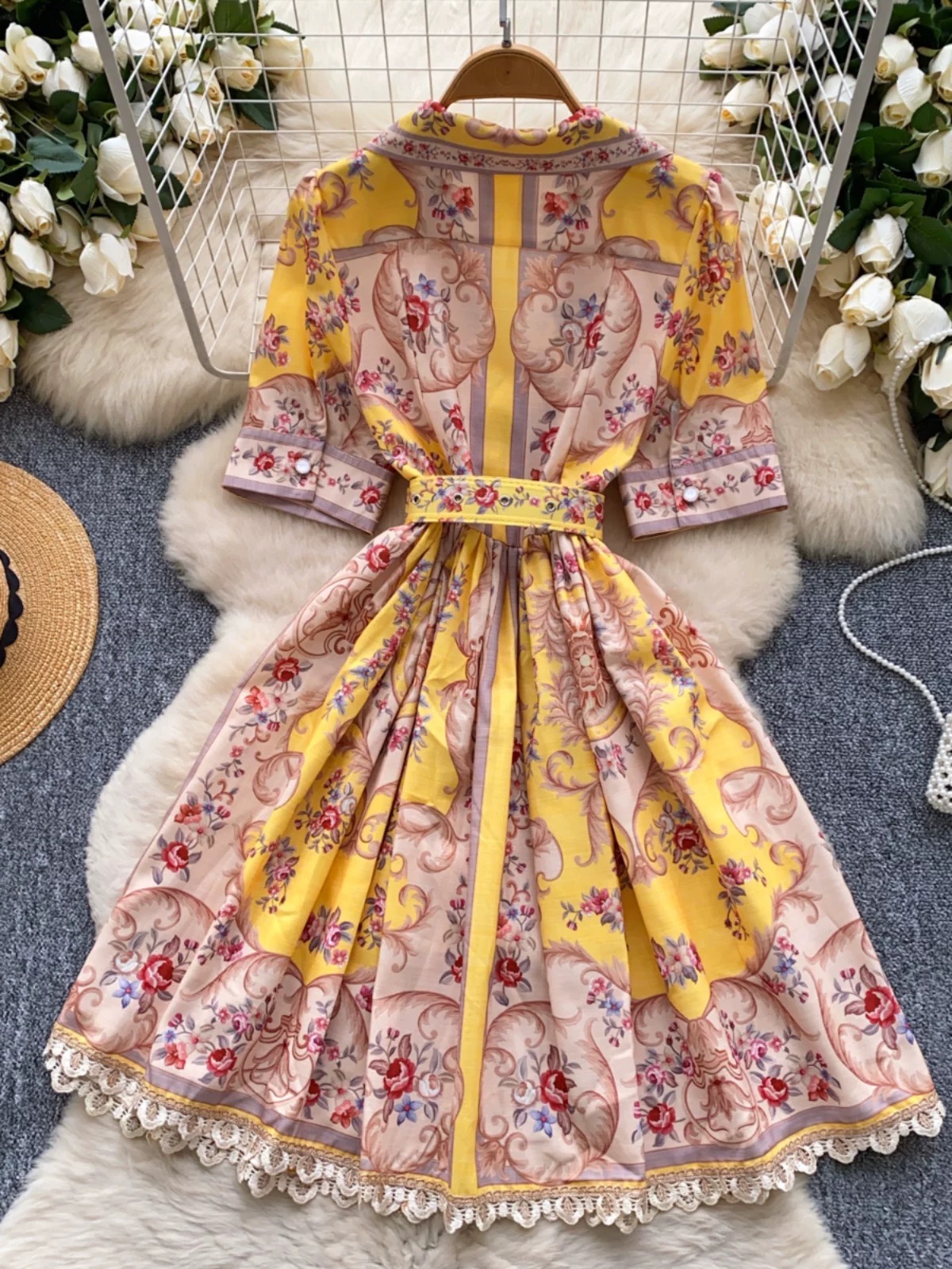 Your cup of tea dress ED397 images